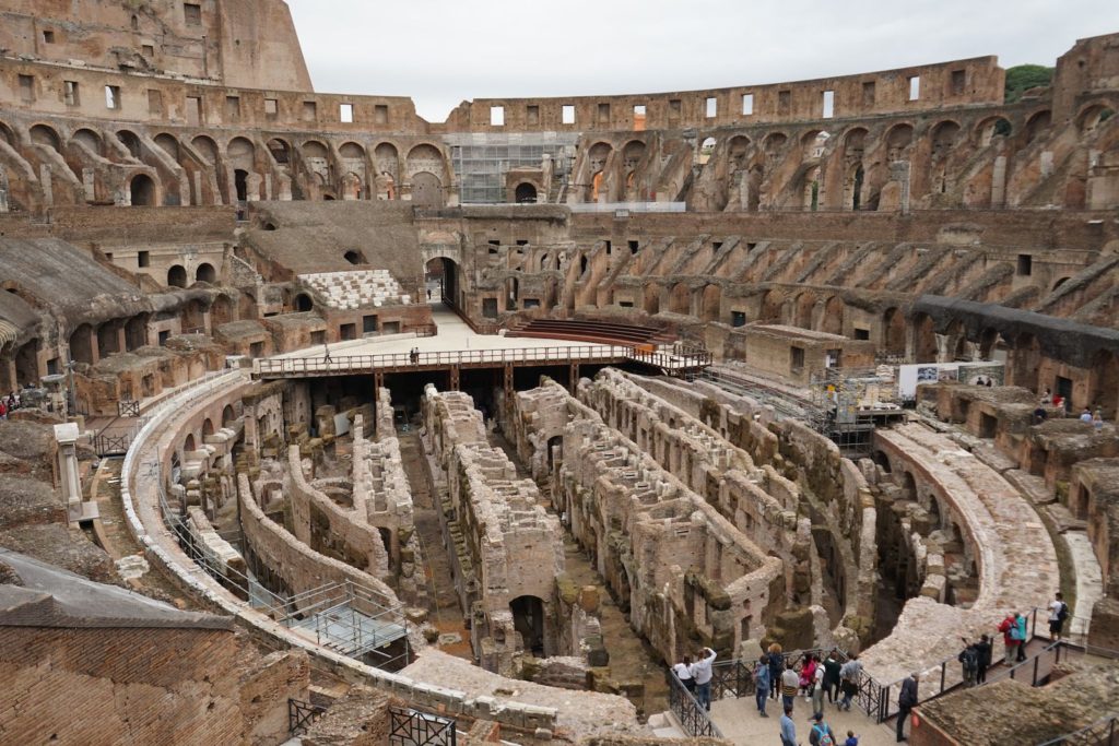 colosseum interior 