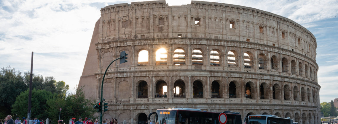 toilets in the Colosseum